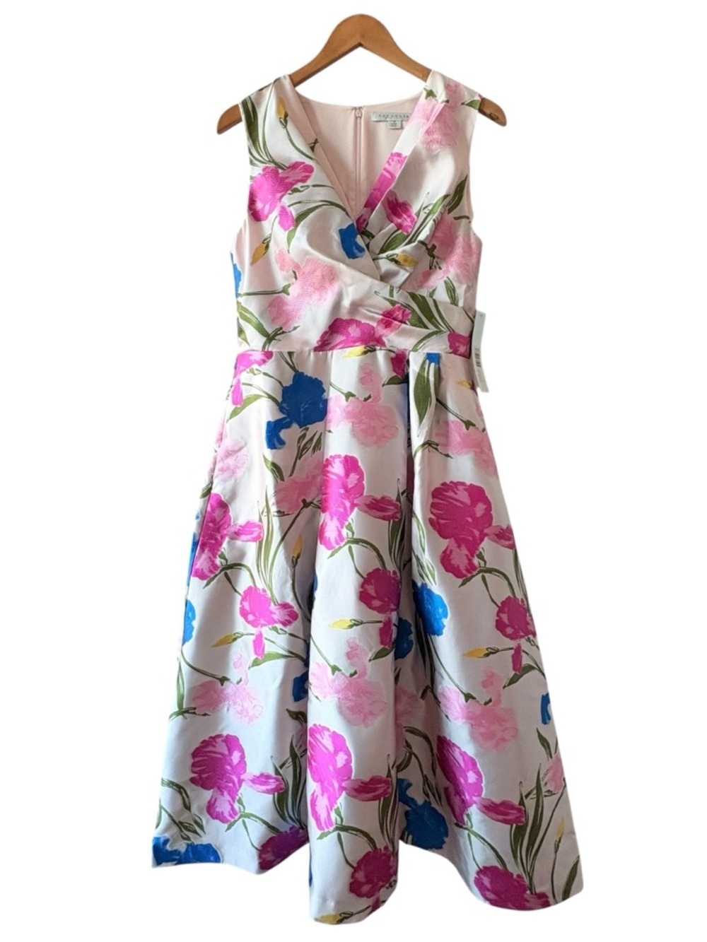 Kay Unger Payton Tea Length Dress - Picture 3 of 16